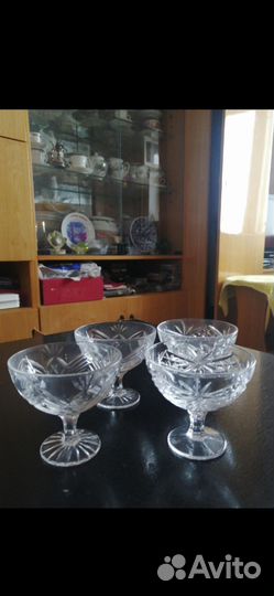 Фужеры Богемия и др. Предметы