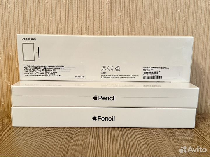 Стилус для Айпада Apple Pencil 2 (новый)