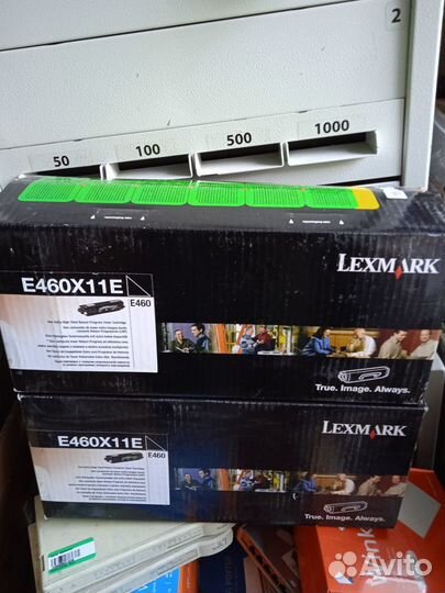 Картридж Lexmark E460X11E, черный (оригинал)