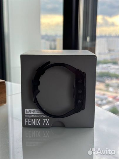 Часы Garmin Fenix 7X Sapphire Solar