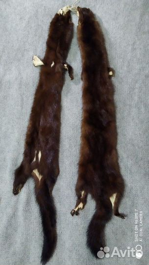 Воротник натуральный мех