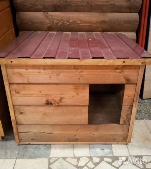 Будка для собаки деревянная малая