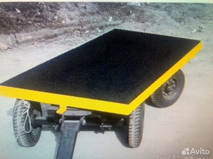 Поворотный круг с переднем мостом прицеп balcancar