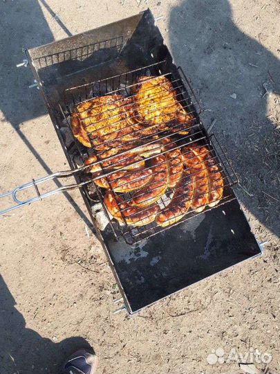 Большой надёжный мангал