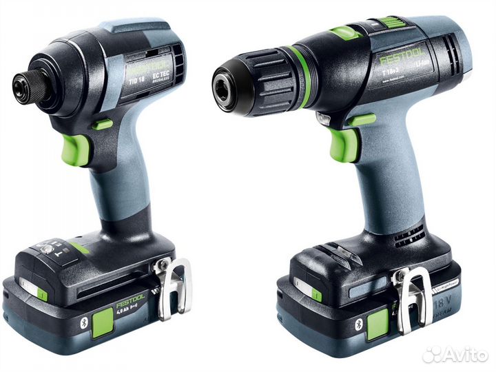 Комплект Festool TID 18 HPC 4,0 I-Set + T18