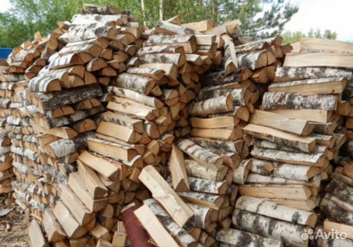 Дрова колотые
