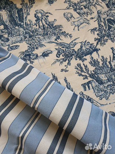 Ткань гобеленовая Туаль де жуи