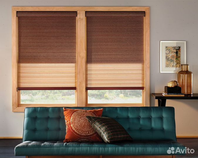 Рулонные шторы. Замер и монтаж бесплатно