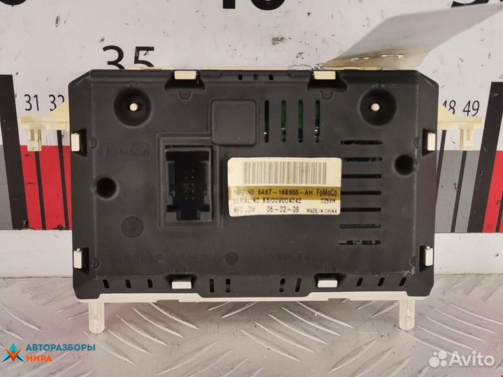 Дисплей компьютера Ford Fiesta 5 рест. 2009