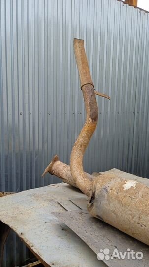 Глушитель mercedes 814, 817,1317