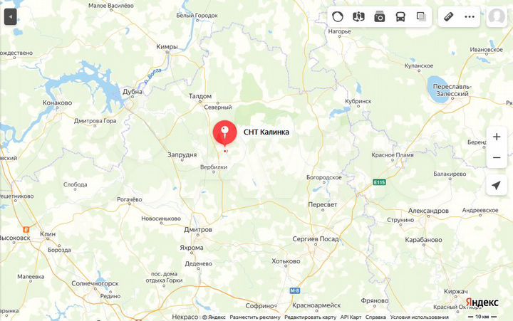 Участок 59,5 сот. (СНТ, ДНП)