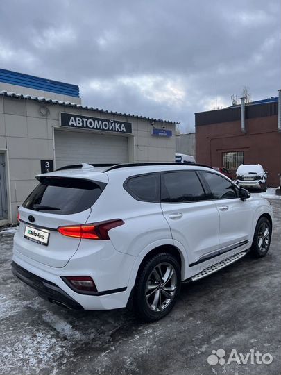 Hyundai Santa Fe 2.0 AT, 2018, 66 000 км