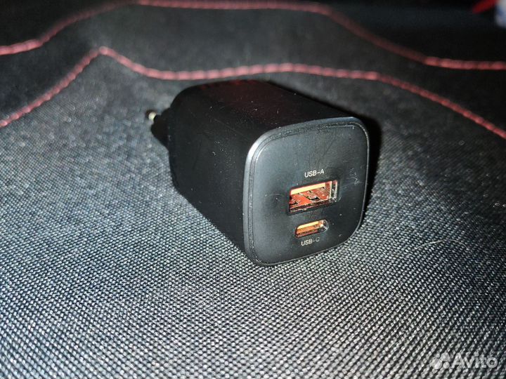 Блок питания 30w type-c/usb A