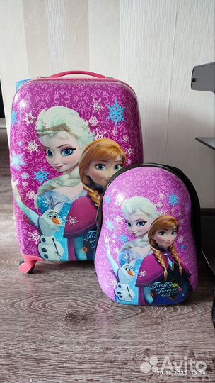 Чемодан и рюкзак в отличном состоянии