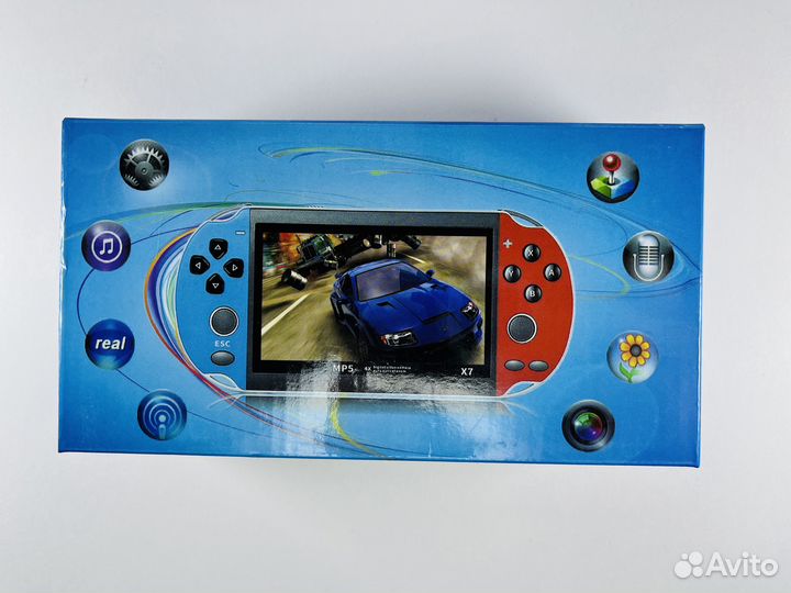Приставка игровая мини ретро консоль X7 MP5,Dendy