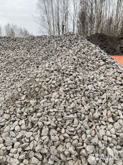 Щебень гранитный 40-70