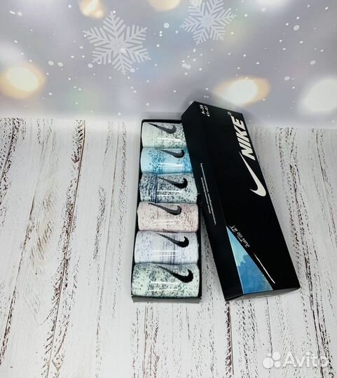 Носки Nike Tye-Dye в коробке