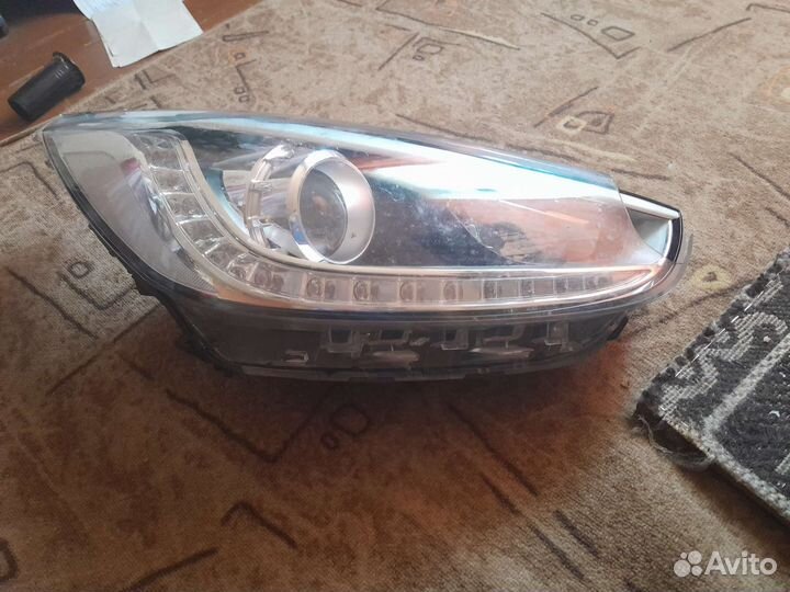 Hyundai solaris фара