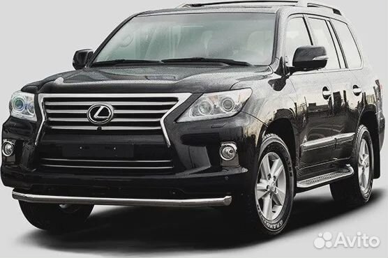 Защита переднего бампера Lexus 570/LC200