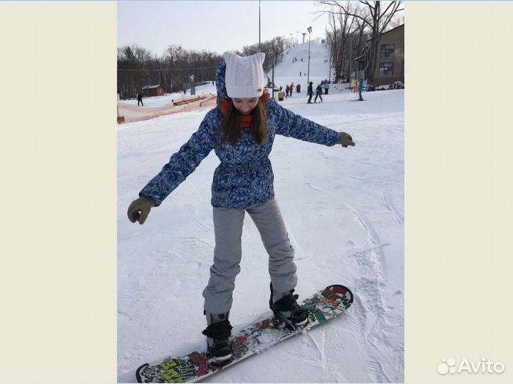 Зимний костюм лыжный для девушки р40-42