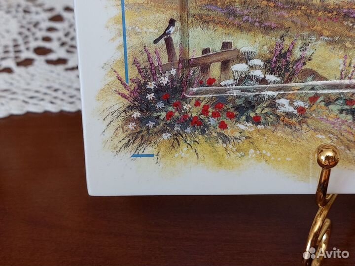 Панно/плакетка. Фарфор коллекционный. Германия