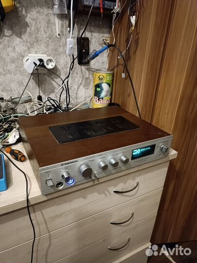 Усилитель радиотехника у- 7101 стерео. Обслужен