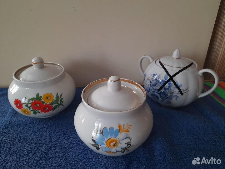 Сахарницы гдр, чсср, Дулево СССР