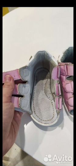 Детские сандалии ортопедические