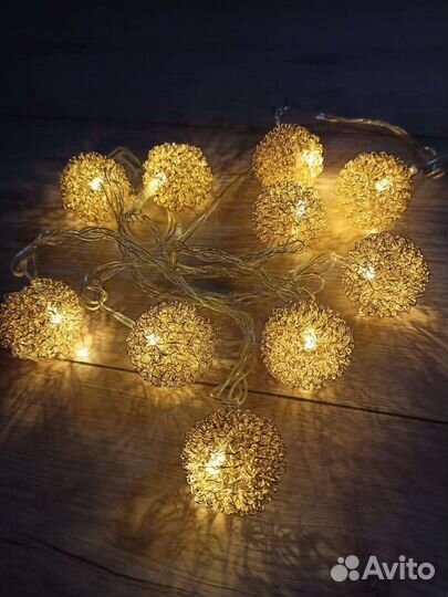 Гирлянды светодиодные. В ассортименте