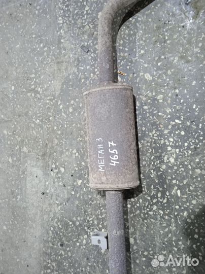 Глушитель основной Renault Megane