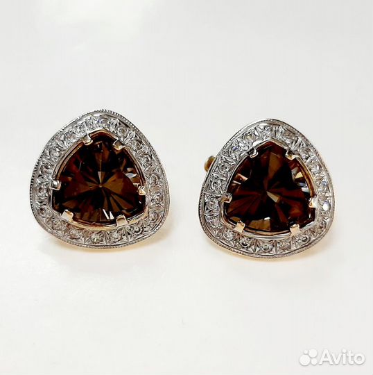 Золотые серьги