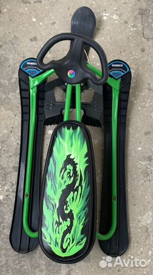 Детский снегокат бу