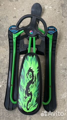 Детский снегокат бу