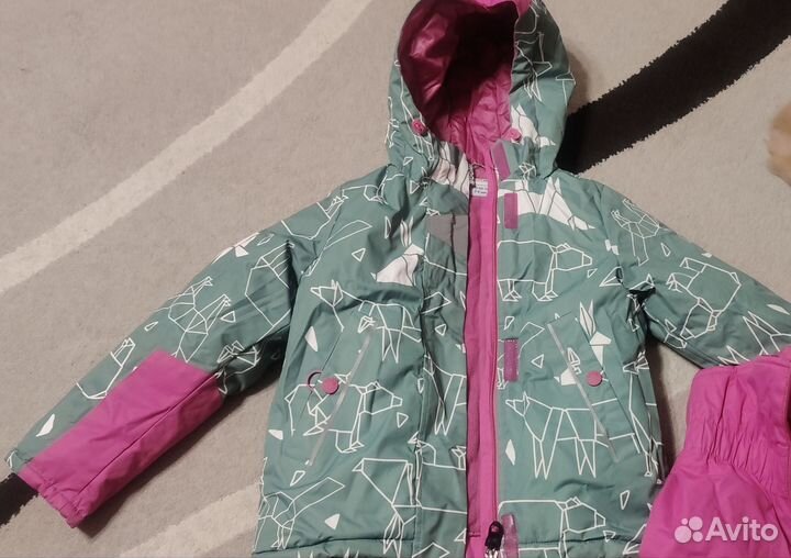 Зимний комбинезон для девочки 110