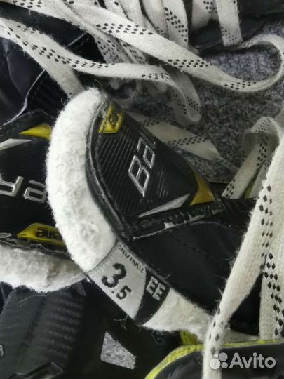 Коньки детские bauer supreme 3s pro Jr 3,5 EE