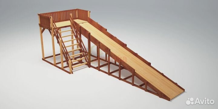 Зимняя горка Савушка Зима 6