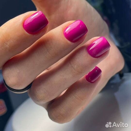 Комби маникюр+ гель лак, мужской маникюр