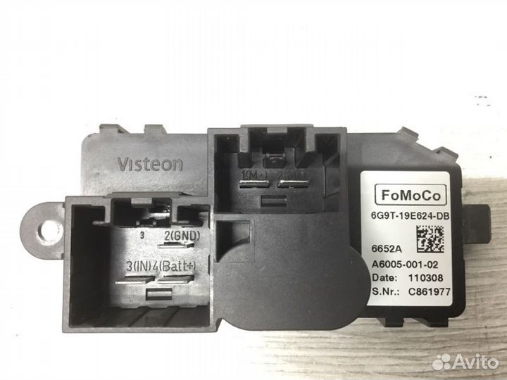 Сопротивление отопителя Ford S-Max минивэн ufwa