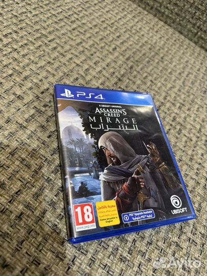 Диск ps4 assasins mirage