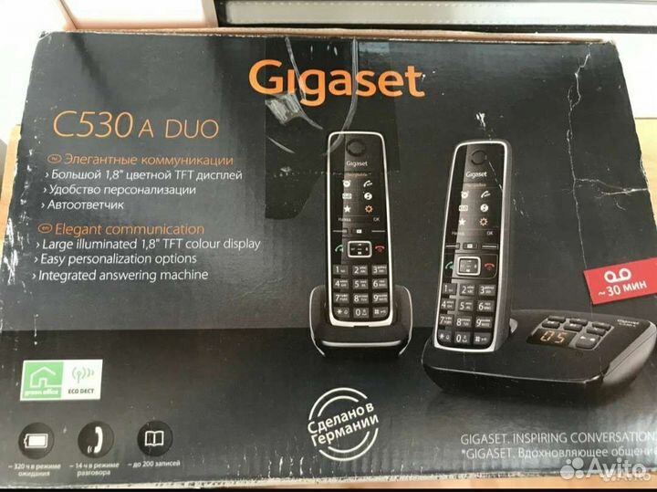 Радиотелефон Siemens Gigaset C530A Duo