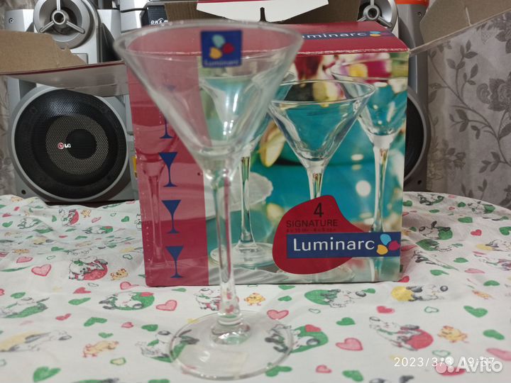 Фужеры для мартини Люминарк
