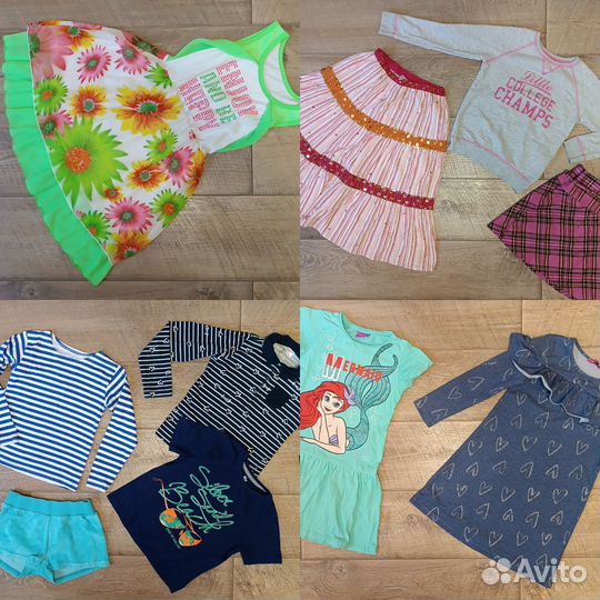 Пакет одежды для девочки 122 128