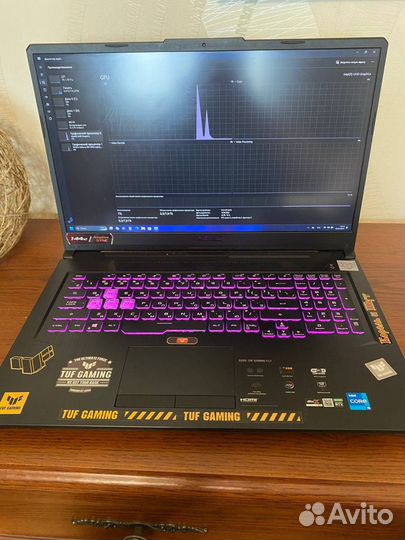 Игровой ноутбук asus tuf gaming FX706HCB