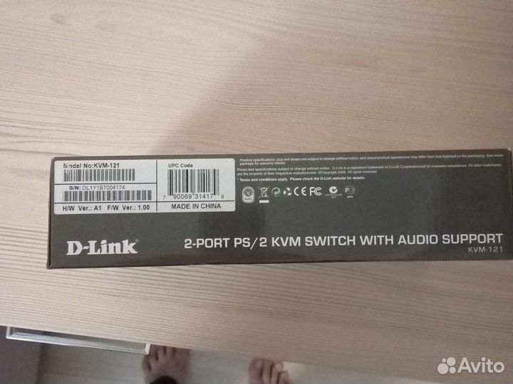 Kvm переключатель d link