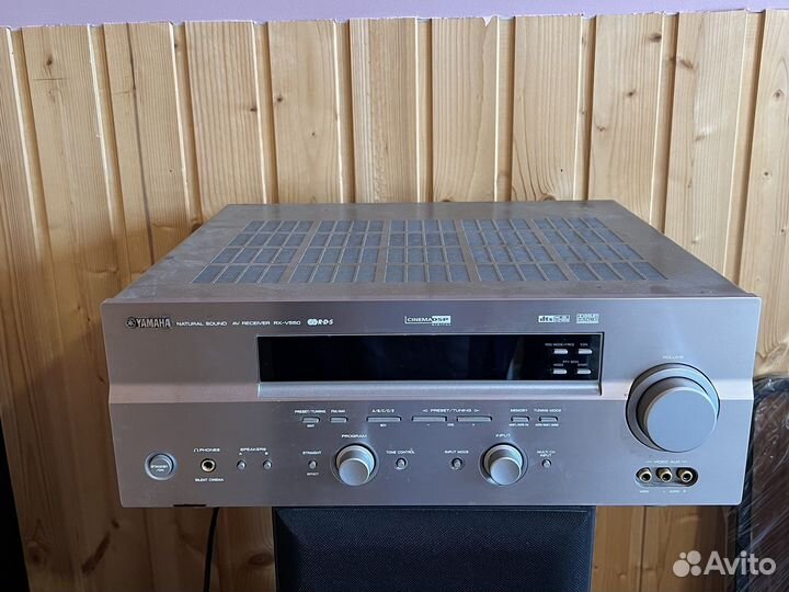 Колонки jamo Ресивер yamaha RX-V550