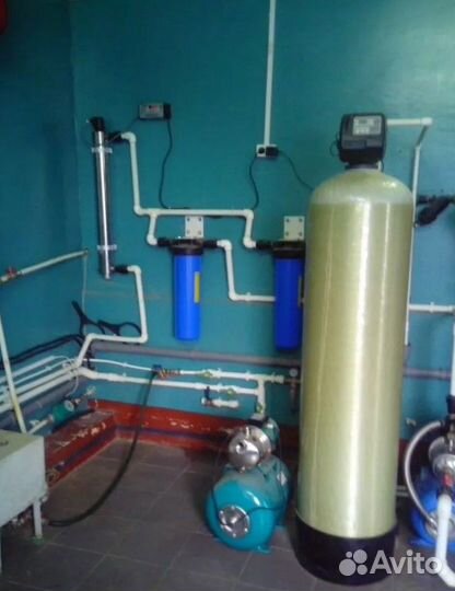 Фильтр для воды на весь дом, коттедж, дачу
