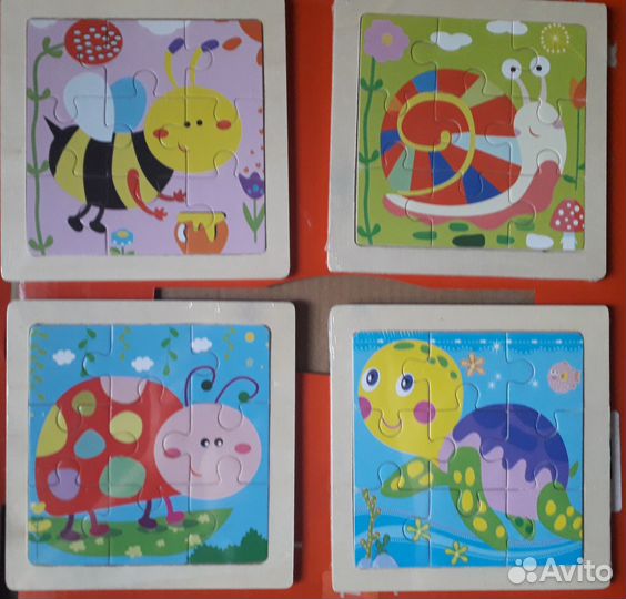 Пазлы деревянные Новые