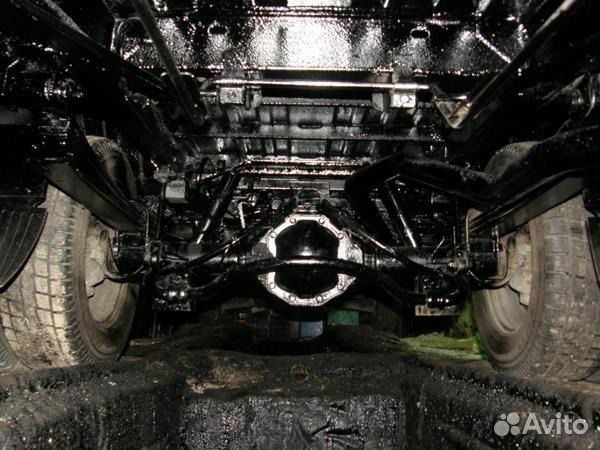 Пескоструйная обработка и антикор днища авто