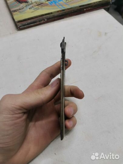 Меднолитная икона страстная богородица (Ч)