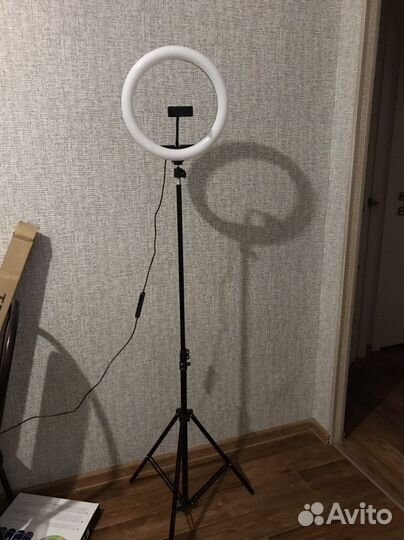 Кольцевая лампа новая